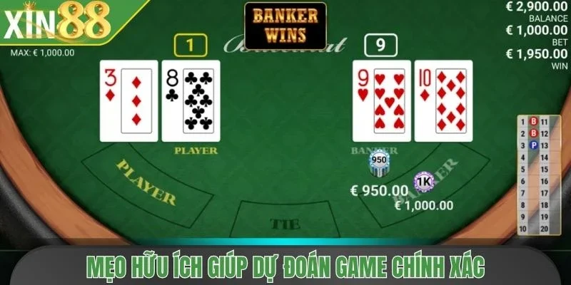 Mẹo hữu ích giúp dự đoán game chính xác